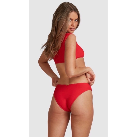 Billabong Swim Billabong Red Bikini Bottoms Poshmark